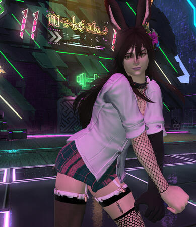 Bunny in a Dress Bunny in a Dress